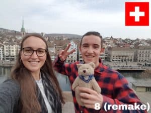 Weltreisebär Schweiz-Remake